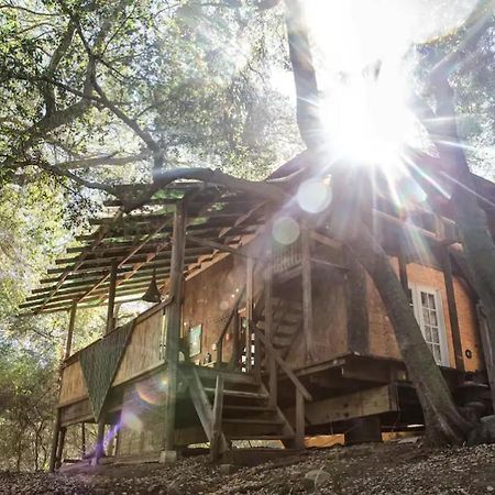 Japanese Tea House With Private Mountain Trails And Creek Villa Topanga Park Exterior photo